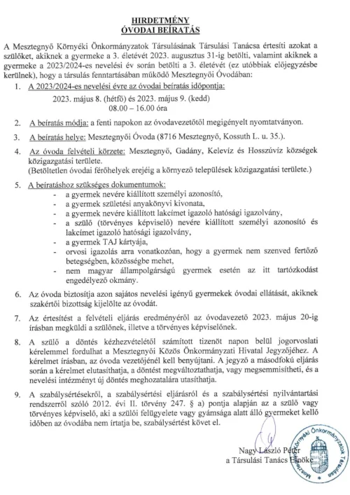 ovodaibeiratas mesztegnyo 202223